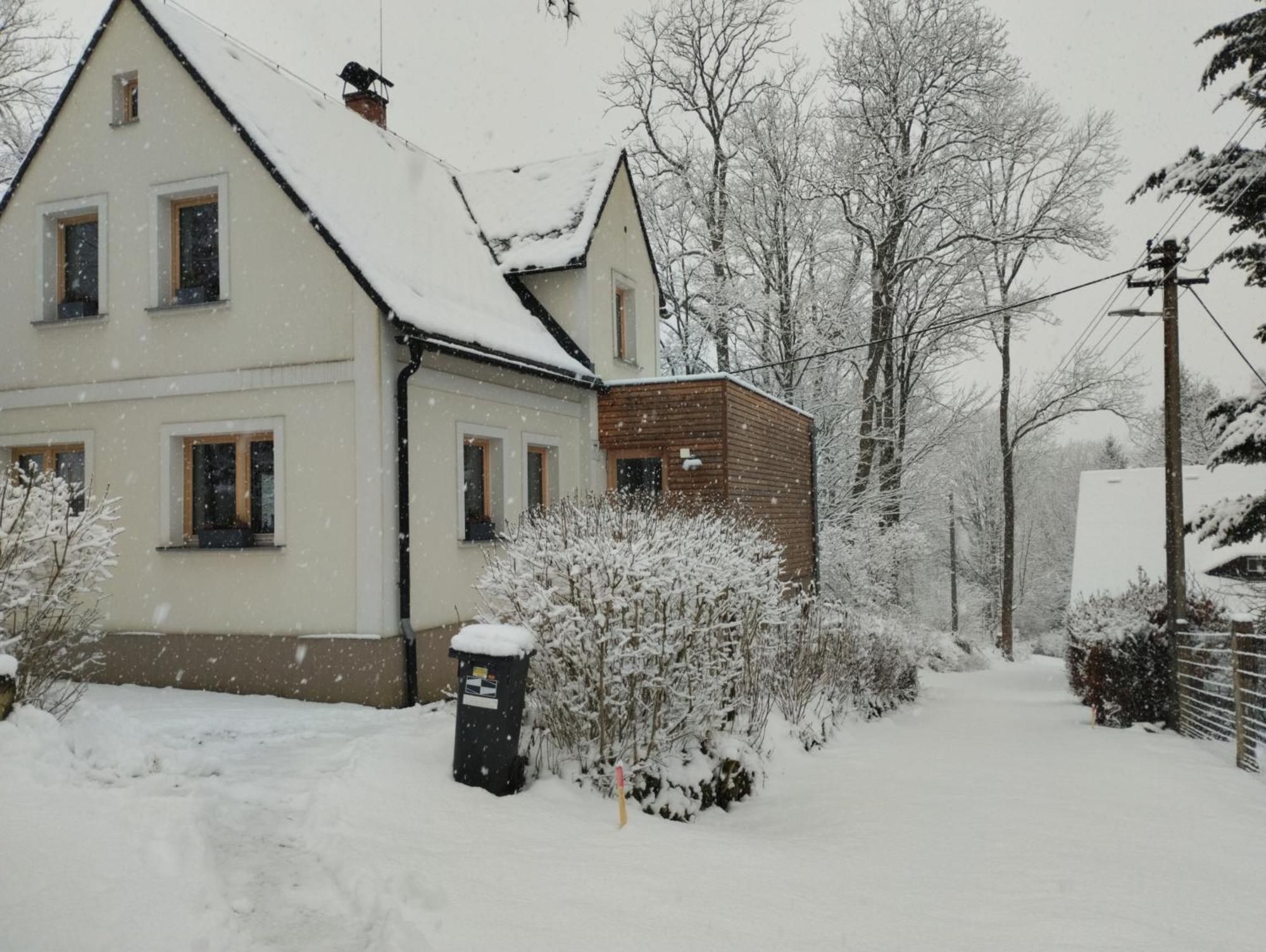 Villa Domeček uprostřed přírody Krásná Lípa Exterior foto