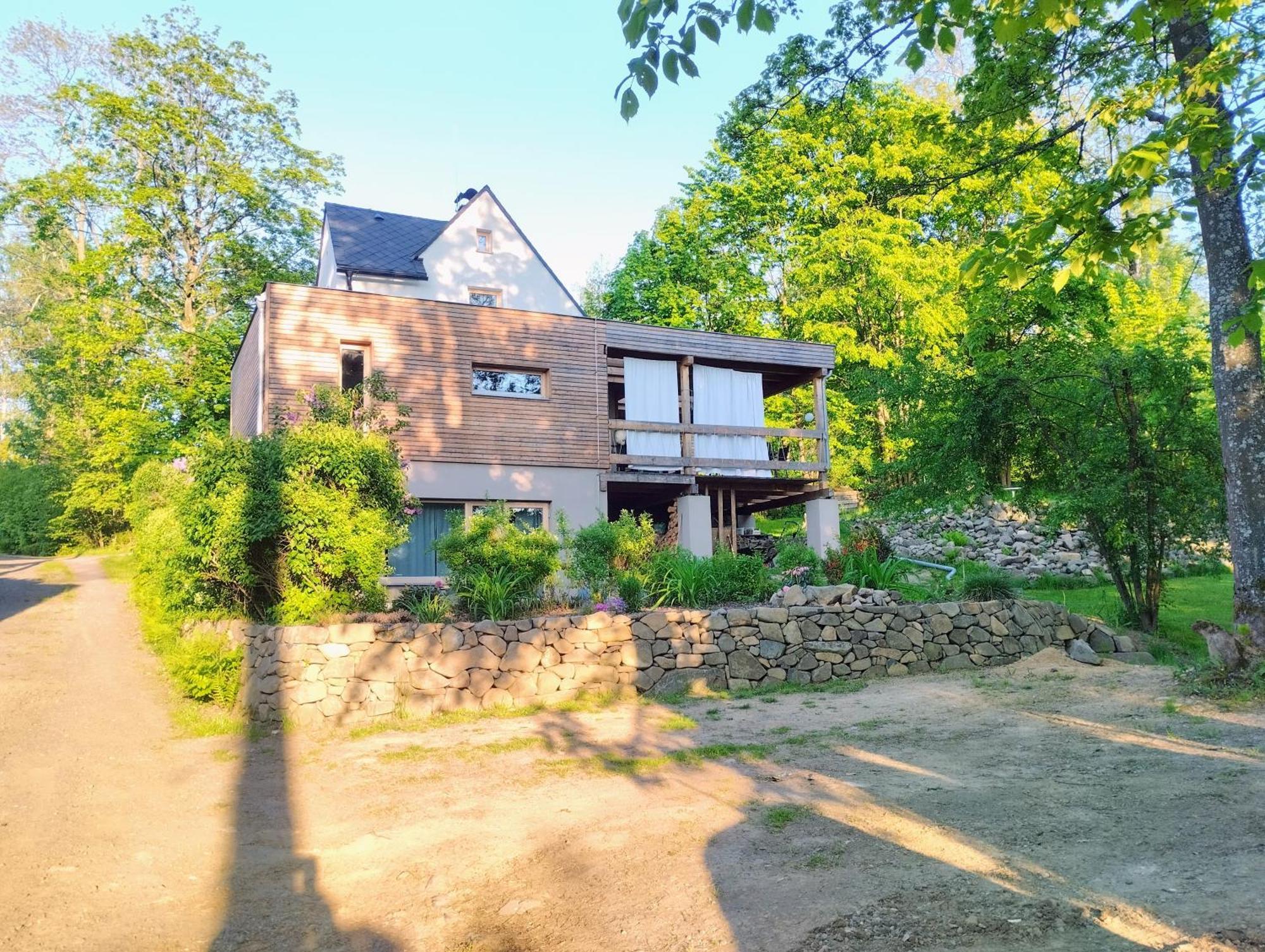 Villa Domeček uprostřed přírody Krásná Lípa Exterior foto